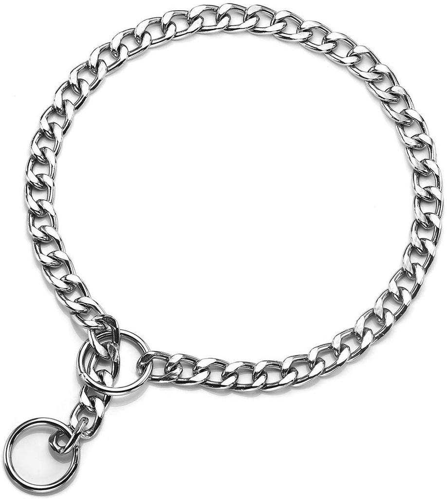 Trixie Choke chain, chrome, 55 cm/3.0 mm