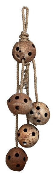 Trixie Coconuts On A Rope, 72 Cm