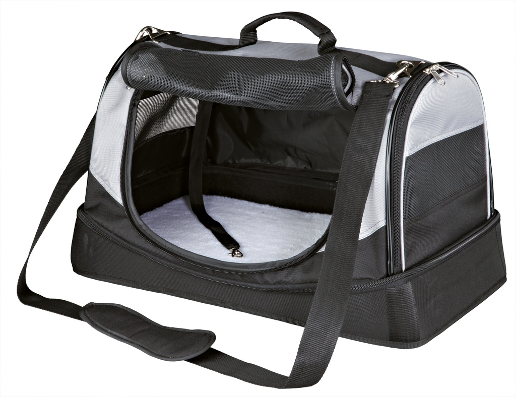 Trixie Holly Carrier, 30— 30— 50 Cm, Black/Grey