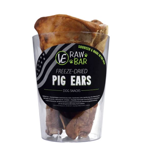 Vital Essentials Raw Bar Pig Ears 1pc