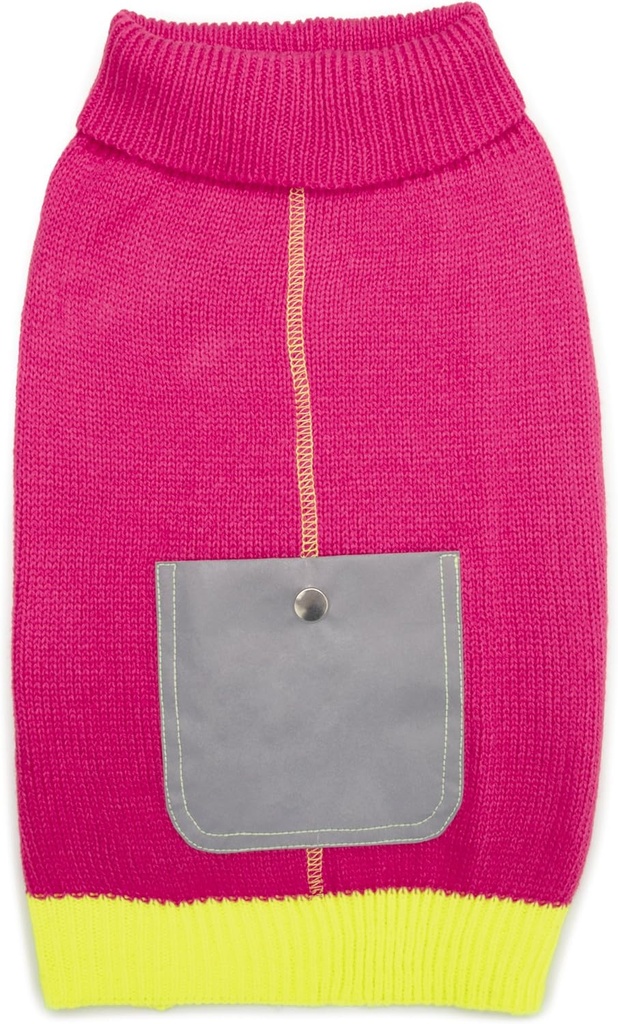 Zack &amp; Zoey Elements Pocket sweater Large Hot Pink