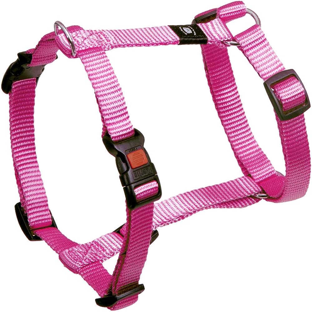 Zack &amp; Zoey Nylon Harness 8-14 In Raspberry Sorbet Pink