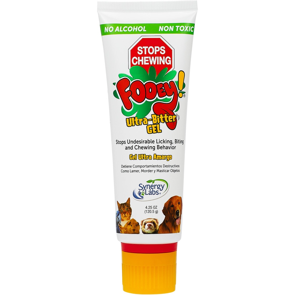 Synergy Labs Fooey! Ultra Bitter Gel Stop Chewing 120.5g