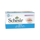 Schesir Can for Cat Tuna In Cooking Water 6x50g per pack