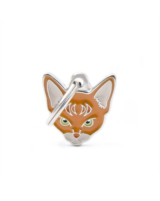 My Family Friends ID Tag - Abyssinian Cat
