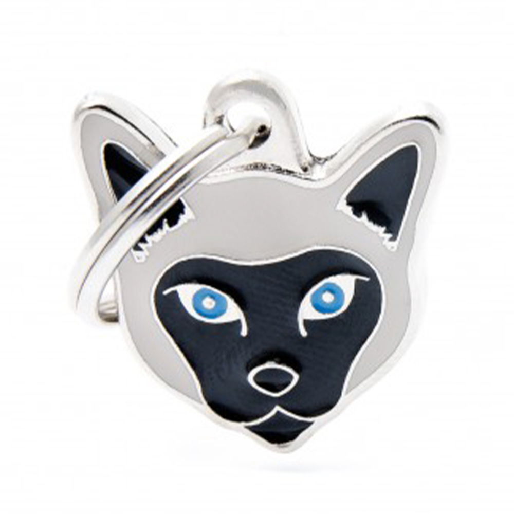 My Family Friends ID Tag - Siamese Cat