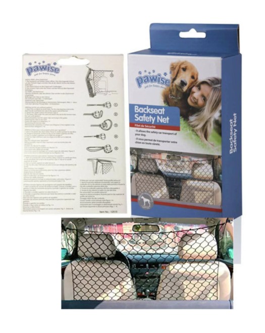 Pawise Car Back Seat Safety Net