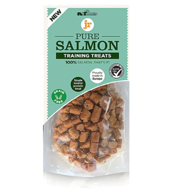 JR Pure Salmon Training Treats 85g