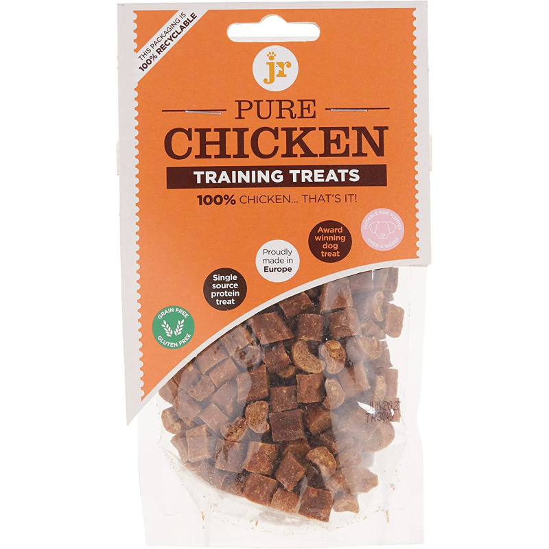 JR Pure Chicken Training Treats 85g