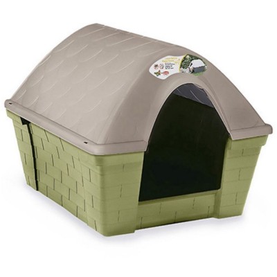 Stefanplast Happy Kennal Large Size Roof Light Dove GreylGreen