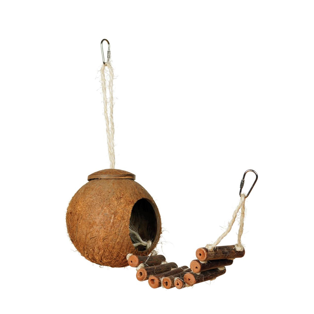 Prevue Pet NAT COCO HIDE/LADDER Bird Toy