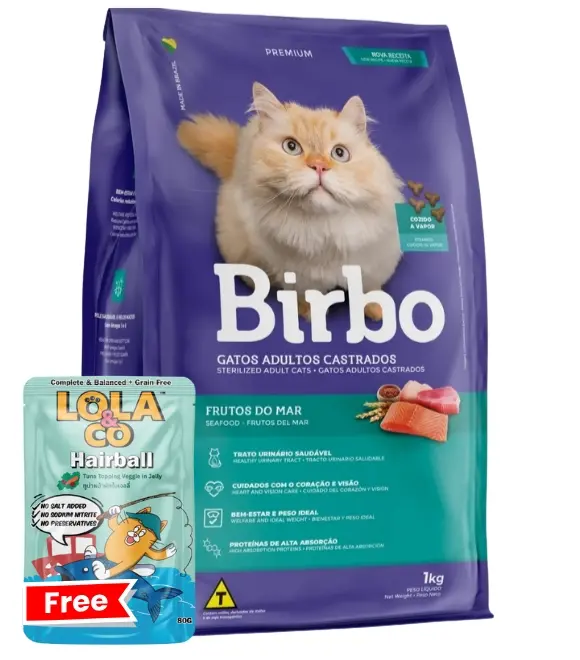 Birbo Premium Sterilized For Adult Cat 1kg