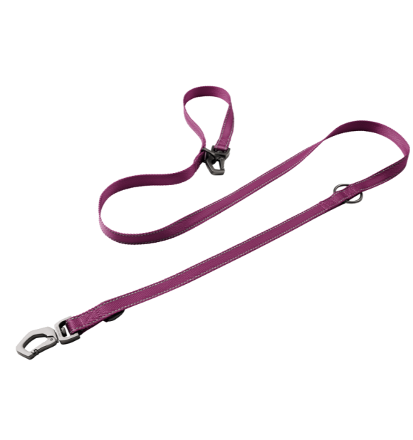 Dogness Challenger V-shaped Multi-funtional Leash -  Purple M/L