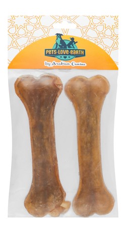 Pets.Love.Earth Chewing bone, pressed, 15 cm, 2 pcs./75 g