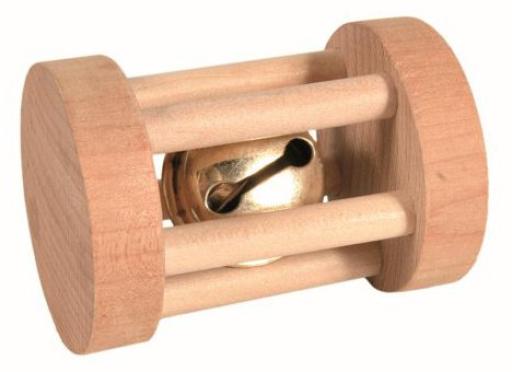Trixie Wooden Playing Roll for small animals, 3.5×5 cm