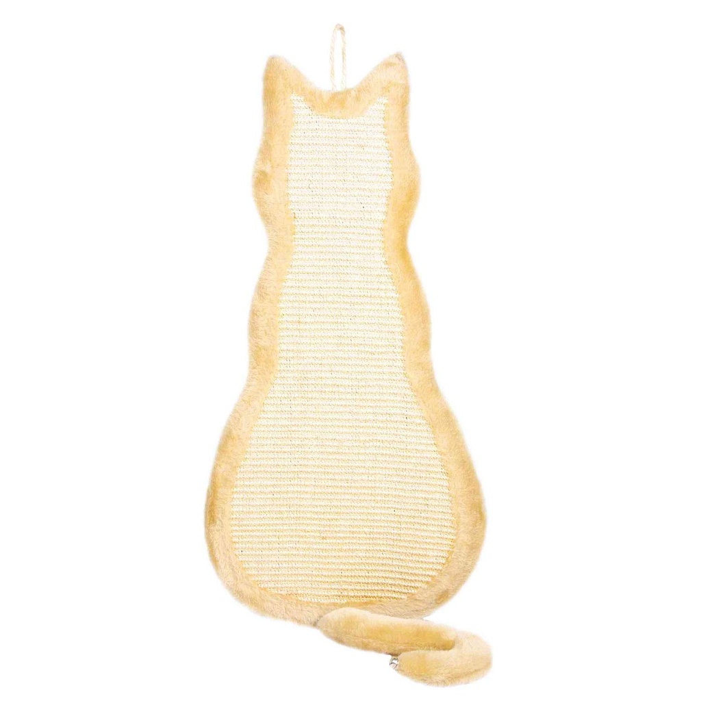 Trixie Scratching Board, Cat Shape, 35×69 cm, Natural/Beige