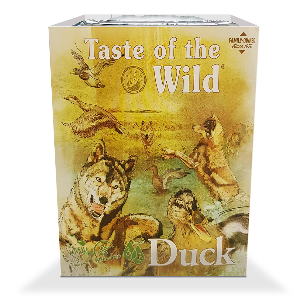 Taste Of The Wild Duck And Chicken Tray In Pate 390g