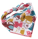 Pets.Love.Earth Cat Pattern Pet Bandana S