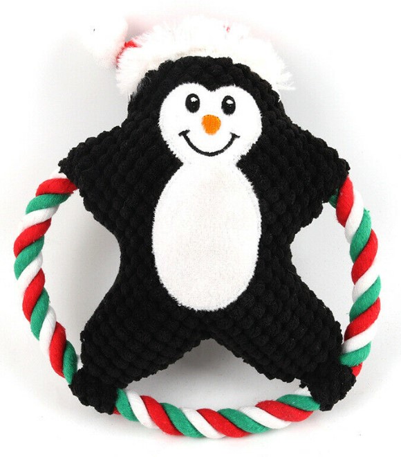 Pets.Love.Earth Penguin With Circle Rope