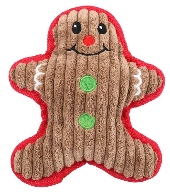 Pets.Love.Earth Gingerbread man Plush Toy