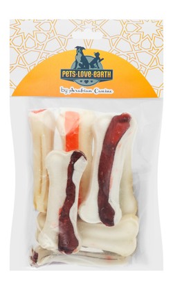 Pets.Love.Earth Denta Fun Dog Snack mini chewing bones, 8 cm, 10 pcs./230 g