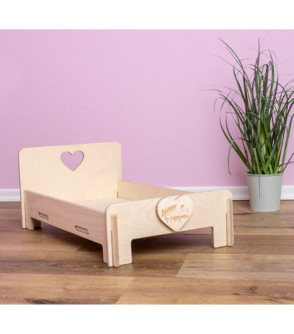 Bunny Napptime Bed for Dwarf Rabbits and Rodents 30.7X21.5X51.8CM