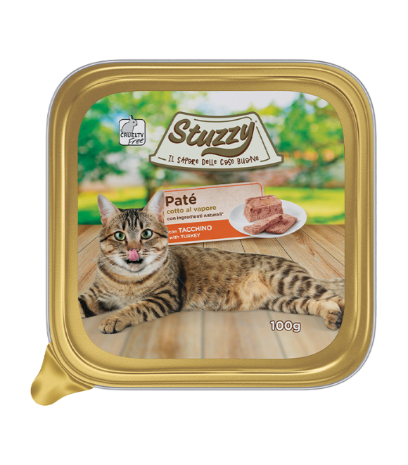 Stuzzy Cat Food – Pâté with Turkey, 100g