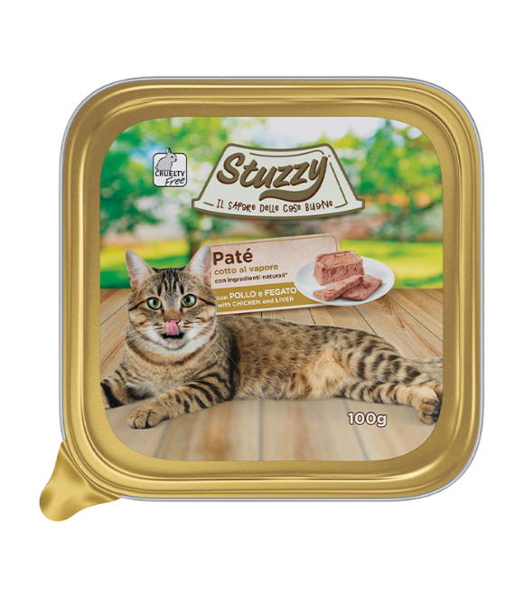 Stuzzy Cat Food – Pâté with Chicken and Liver, 100g