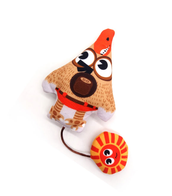 Pet Interest Superbird 3D cat Toy with Silverline