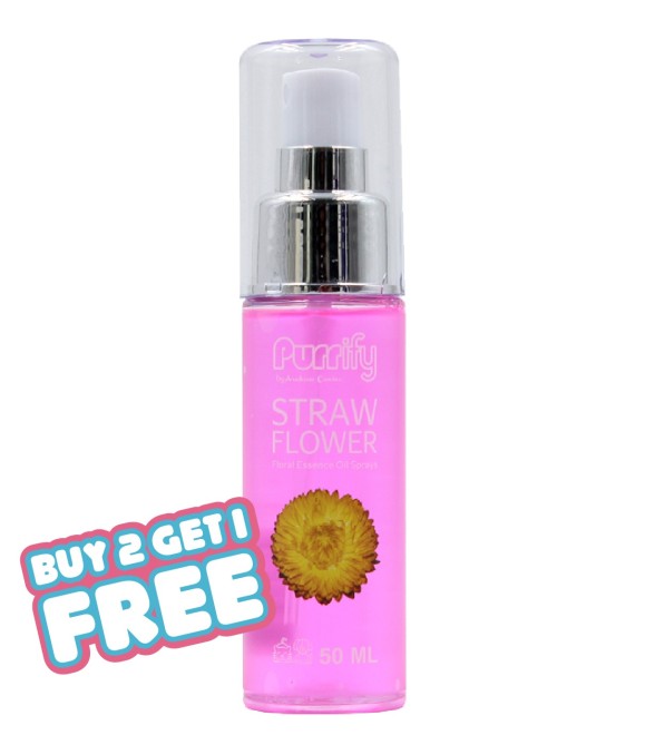 Purrify  Floral Essence Oil Spray Straw Flower 50Ml