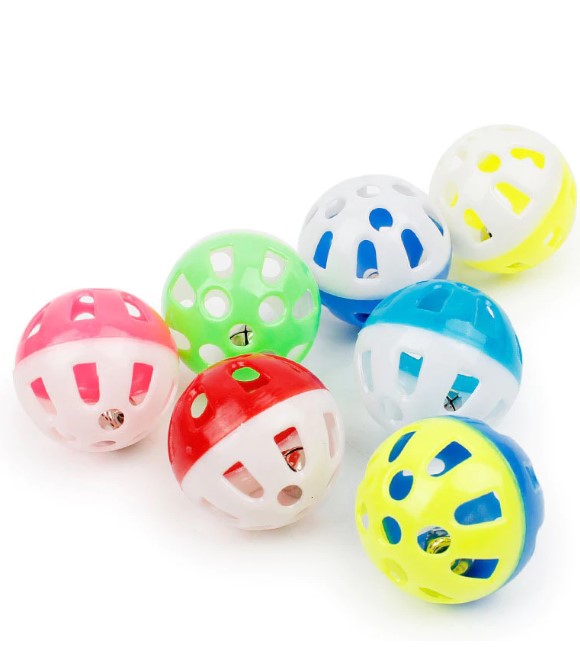 Pets.Love.Earth Cat Ball With Bell - 1 pc
