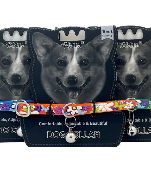 Yabeibi Butterfly &amp; flower soft rubber collar
