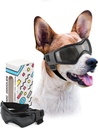 Foldable Pet Dog Protection Goggles Black