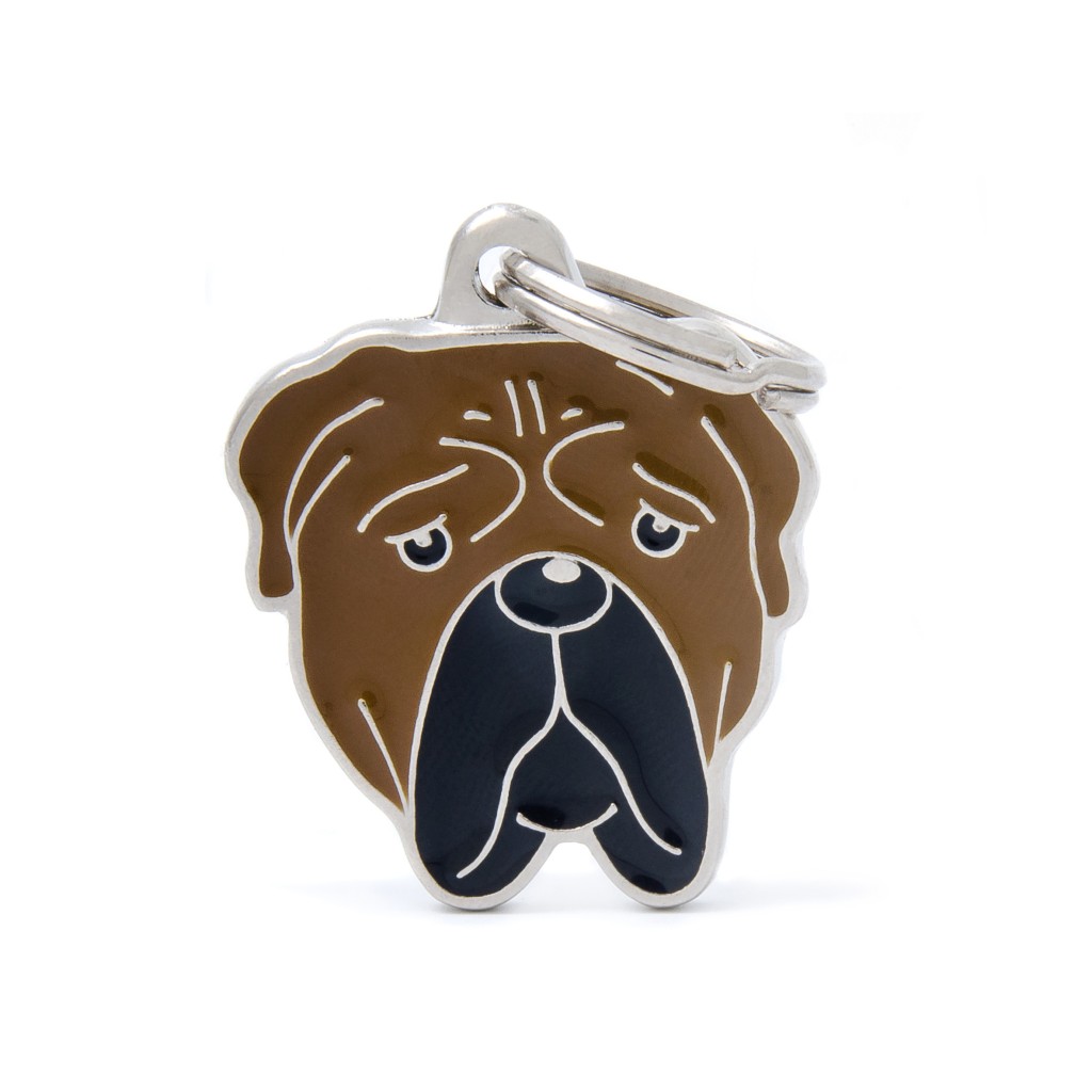 My Family Friends ID Tag -Bullmastiff