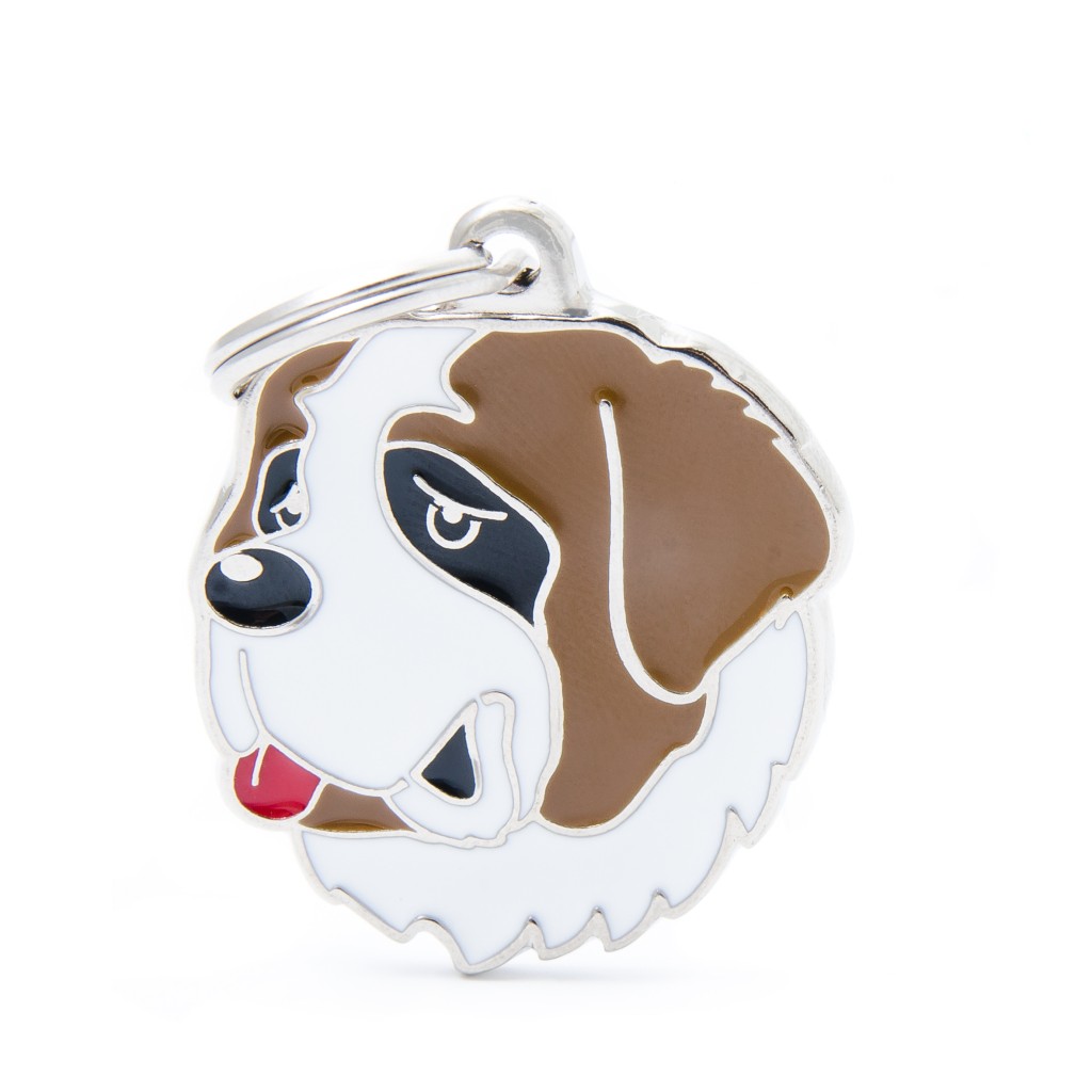 My Family Friends ID Tag - Saint Bernard