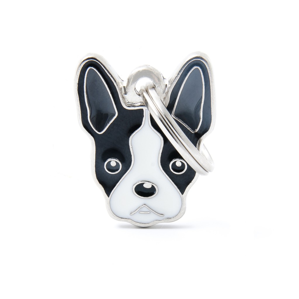 My Family Friends ID Tag - Boston Terrier