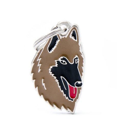 My Family Friends ID Tag - Belgian Shepherd