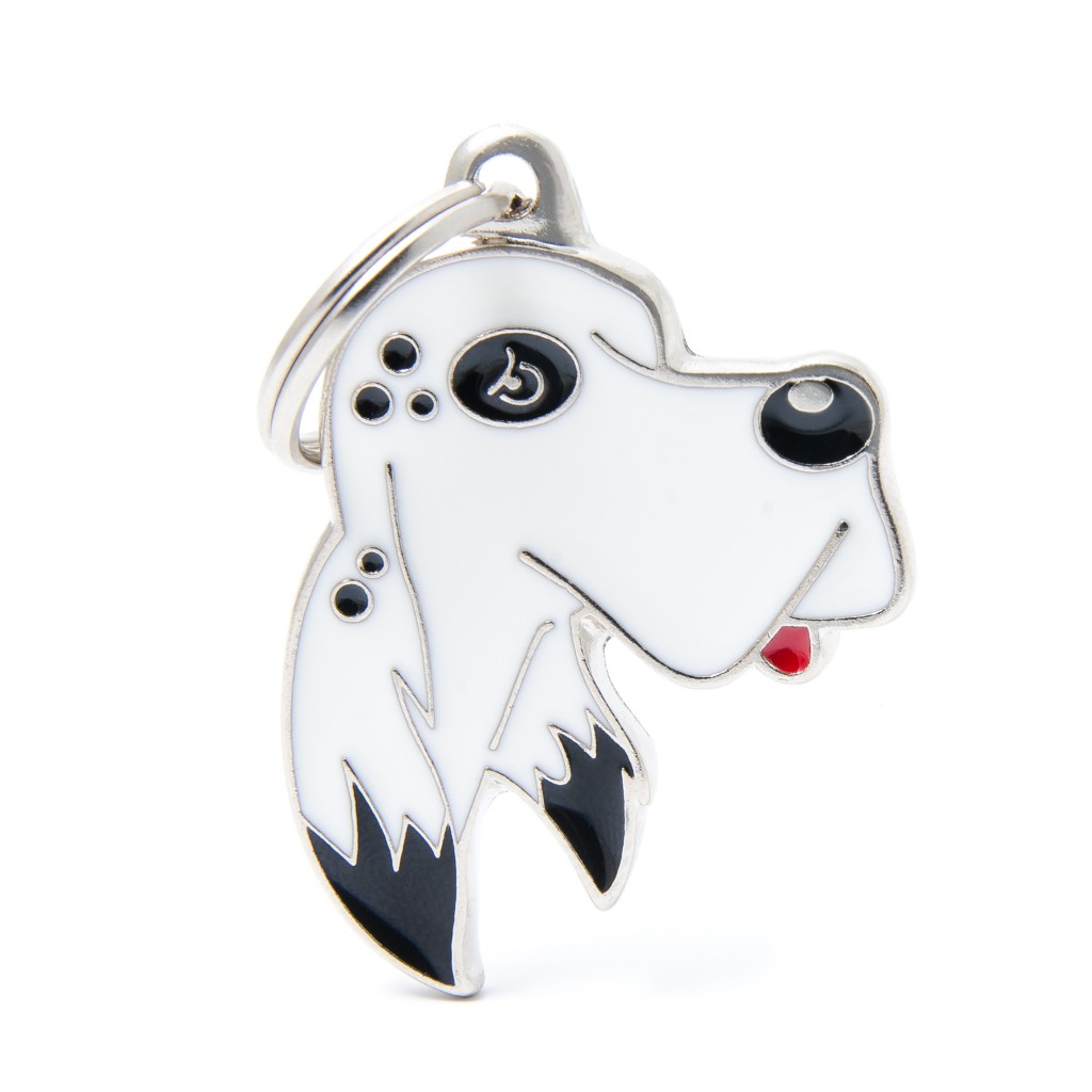 My Family Friends ID Tag - English Setter