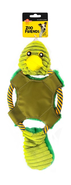 Pet Interest Zoo Friends Jiggly Puff Rabbit Green