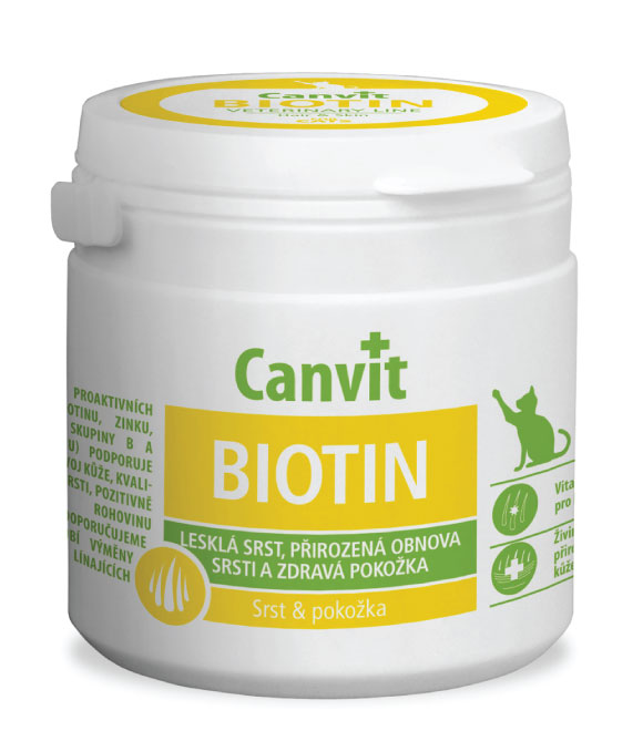 Canvit Biotin Hair &amp; Skin for Cats 100g