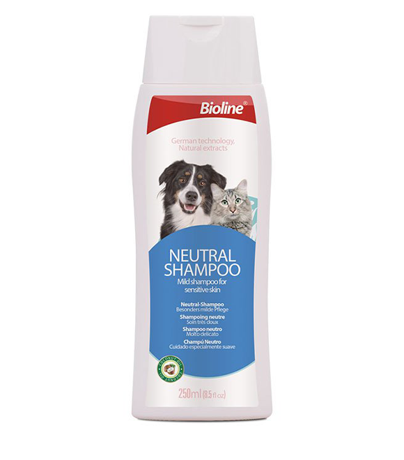 Bioline Natural Shampoo for Cat & Dogs 250ml