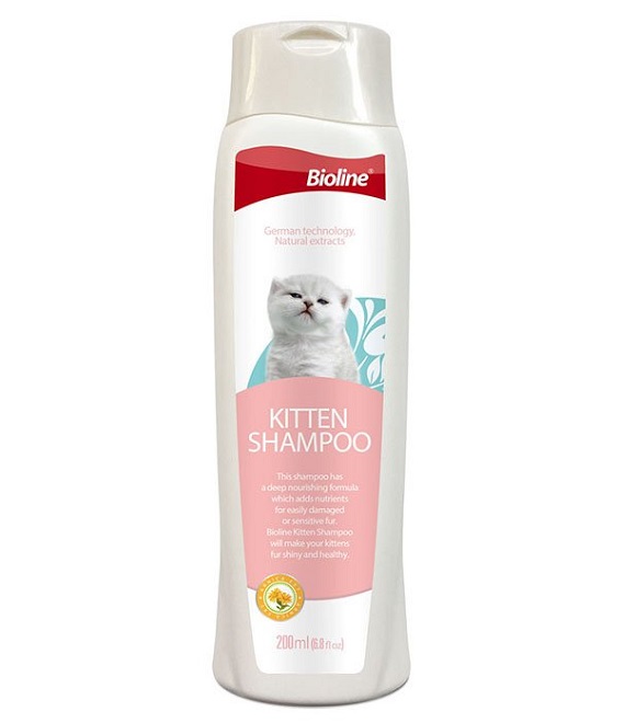 Bioline Kitten Shampoo for Shiny Fur 200ml