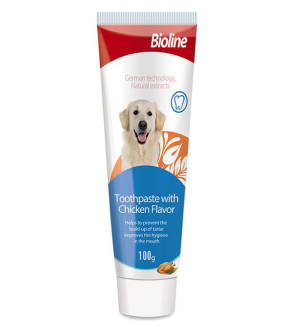 Bioline Toothpaste Chicken Flavor 100g