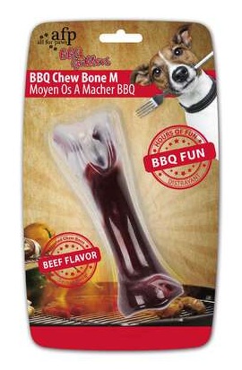 All For Paws BBQ TPU Bone Dog Toy