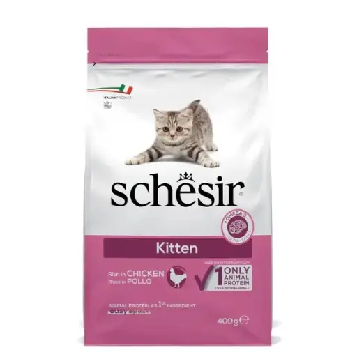 [8005852760517] Schesir Dry Line Single Animal Protein with Chicken Kitten Formula (1.5 kg)