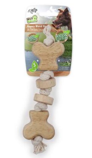 All For Paws Wild & Nature Ropey Wood Bone