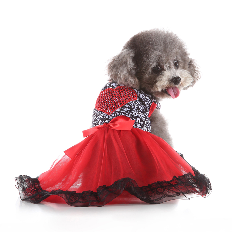 Pets.Love.Earth Cocktail Dress Red