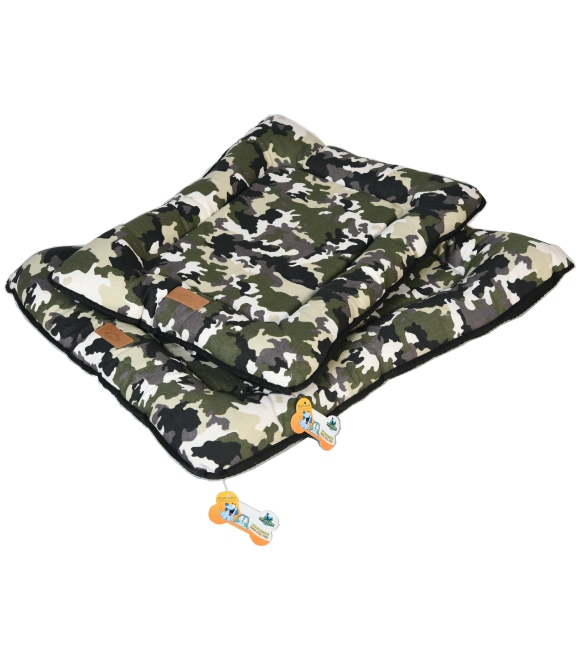 Pets.Love.Earth Camouflage Mattress
