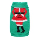 Pets.Love.Earth Christmas Skirt Sweater Green