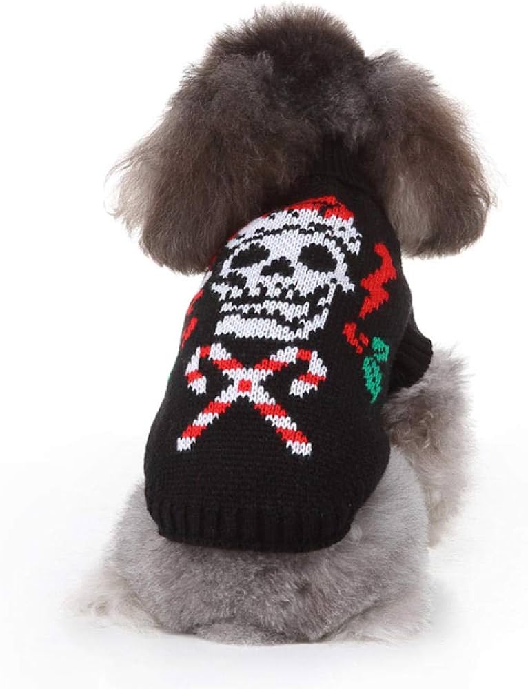Pets.Love.Earth Christmas Skull Sweater